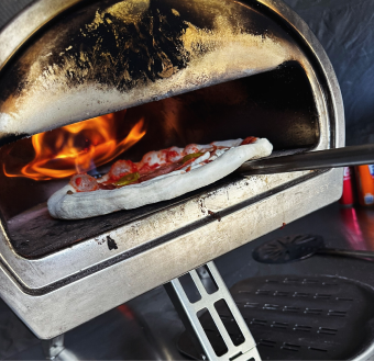 Fresco pizza kemence